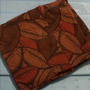 LuLaRoe Leggings Football Patterned